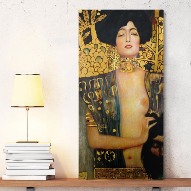 Riproduzioni su tela quadri famosi Gustav Klimt - Giuditta I