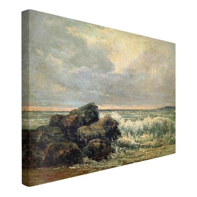 Quadri moderni per soggiorno Gustave Courbet - L'onda