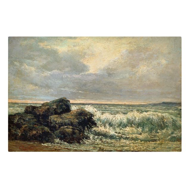 Gustave Courbet Gustave Courbet - L'onda