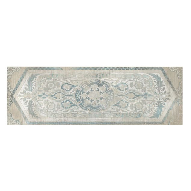 Stampa su tela - Comitato di legno d'epoca persiana IV - Panoramico
