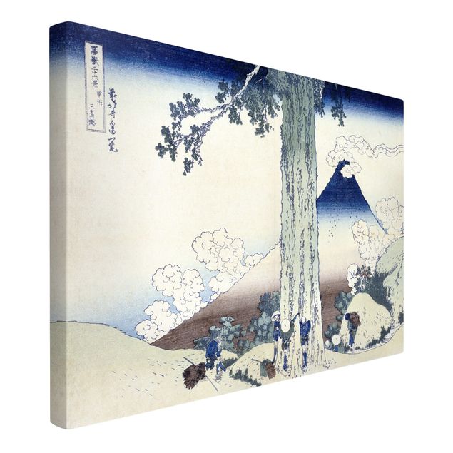 Quadri su tela Katsushika Hokusai - Passo Mishima nella provincia di Kai