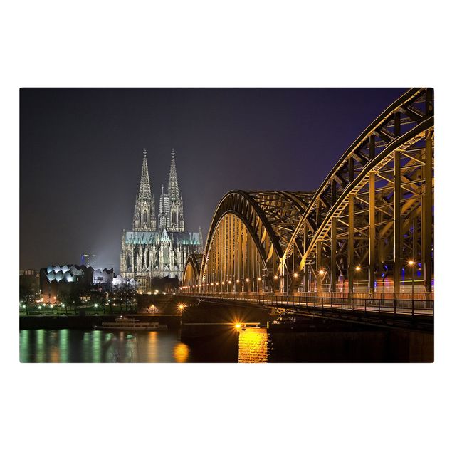 Stampa su tela - Cologne cathedral - Orizzontale 3:2