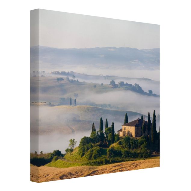 Stampa su tela - Estate In Tuscany - Quadrato 1:1