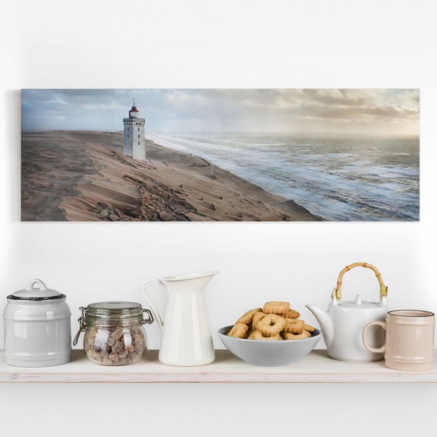 Stampe su tela paesaggio Faro in Danimarca