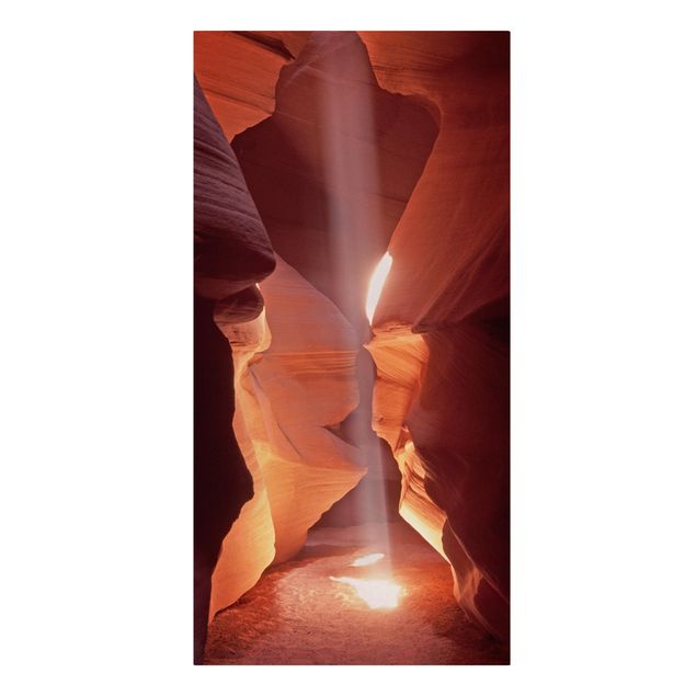 Stampa su tela - Lights In The Antelope Canyon - Verticale 1:2