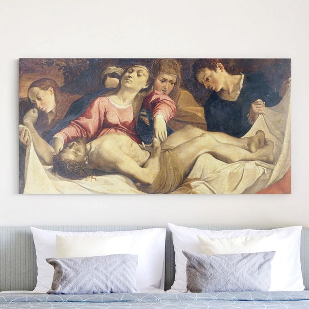 Riproduzione quadri su tela Lodovico Carracci - Pietà