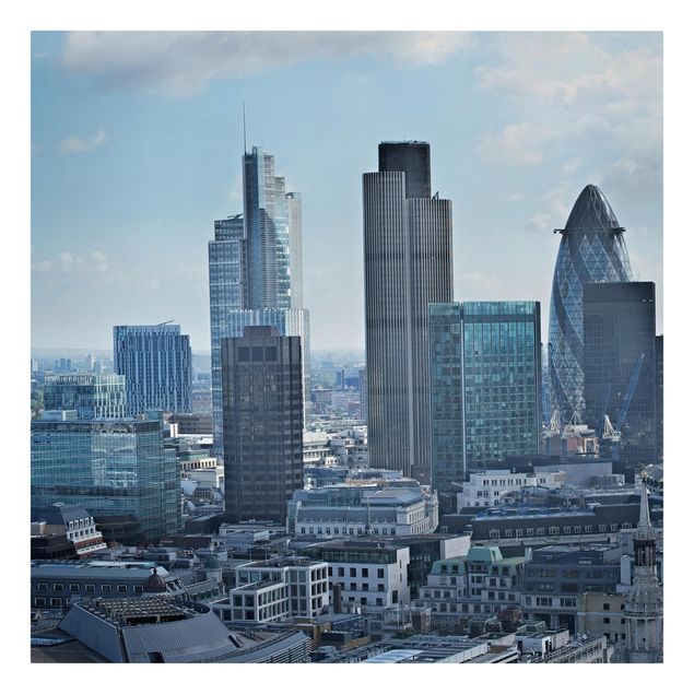 Stampa su tela - London Skyline - Quadrato 1:1