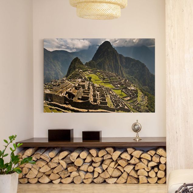 Quadri su tela paesaggio Machu Picchu