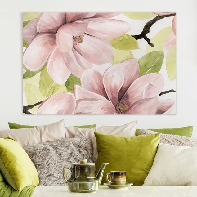 Riproduzioni su tela quadri famosi Magnolia Blushing II