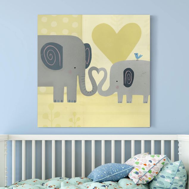 Quadri con elefanti Io e la mamma - Elefanti