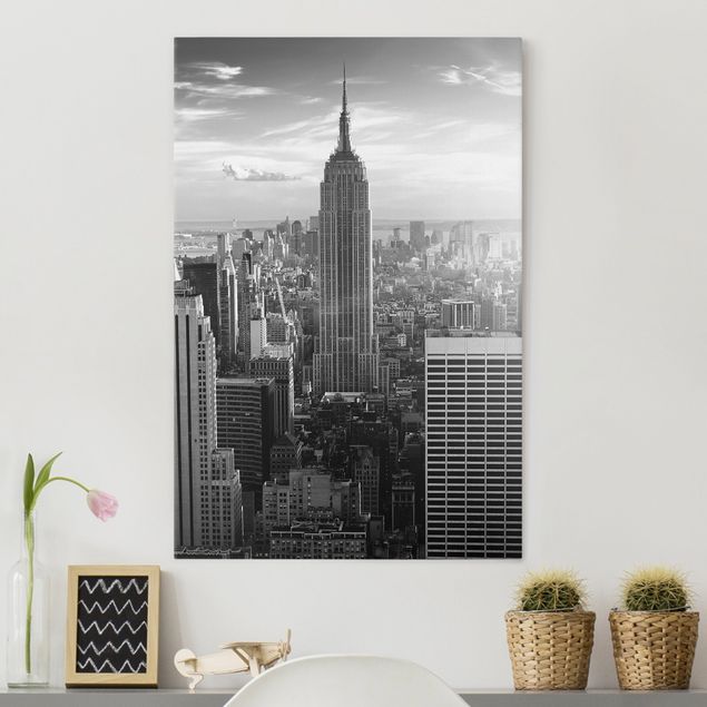Quadro su tela New York Skyline di Manhattan