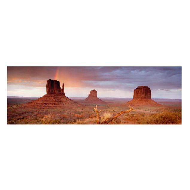 Quadri su tela Monument Valley al tramonto
