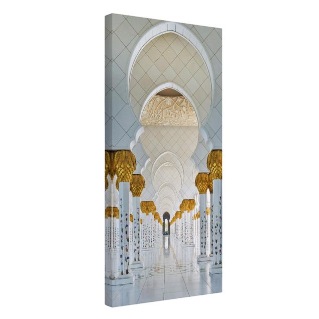 Stampa su tela - Mosque In Abu Dhabi - Verticale 1:2