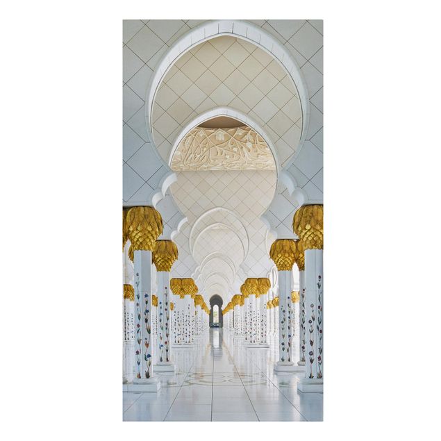 Stampa su tela - Mosque In Abu Dhabi - Verticale 1:2