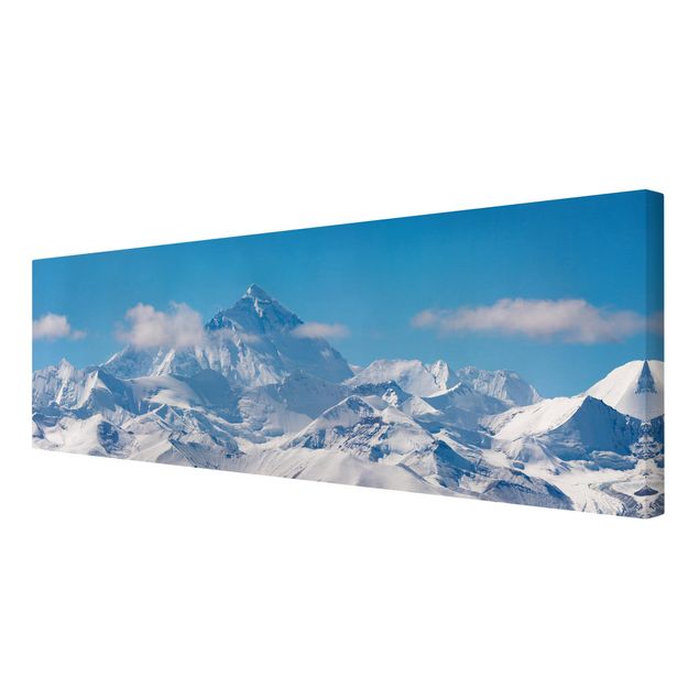 Stampa su tela - Mount Everest - Panoramico