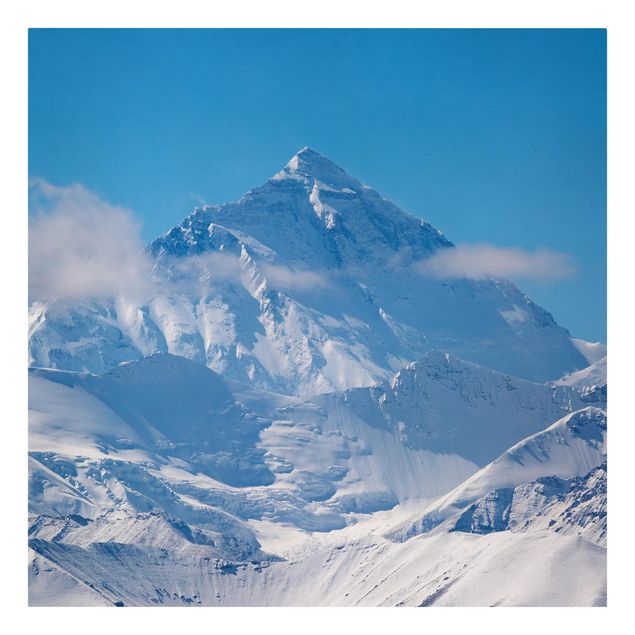 Stampa su tela - Mount Everest - Quadrato 1:1