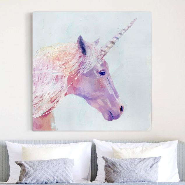 quadri con animali Unicorno Mistico I