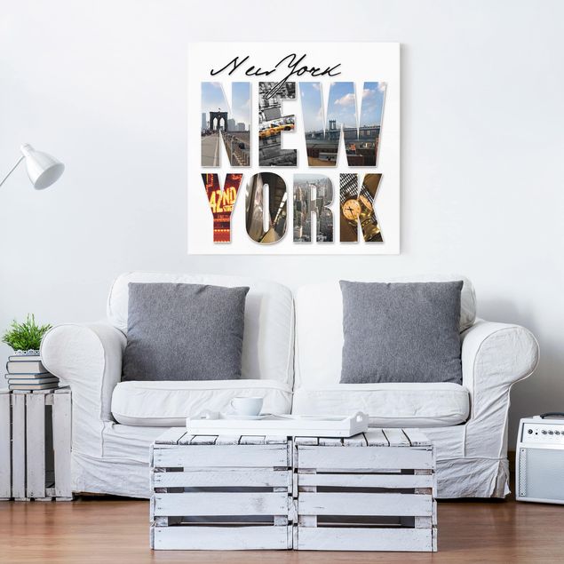 Stampe su tela città Impressioni di New York