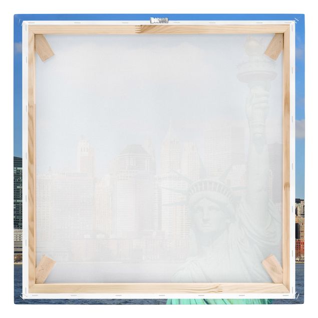 Stampa su tela - New York Skyline - Quadrato 1:1