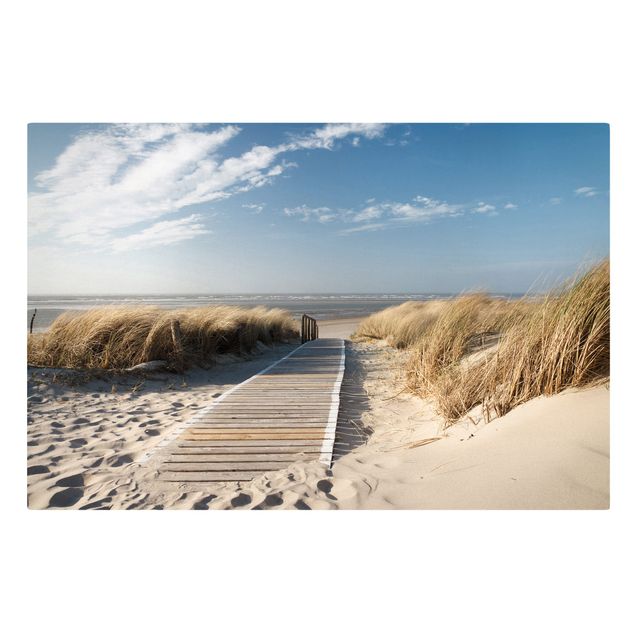 Stampe su tela Spiaggia del Mar Baltico