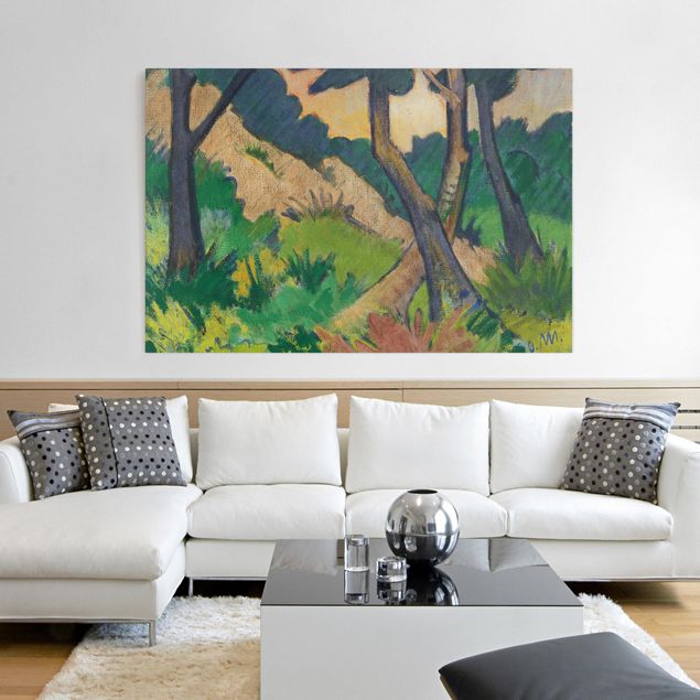 Quadri moderni per soggiorno Otto Mueller - Paesaggio III