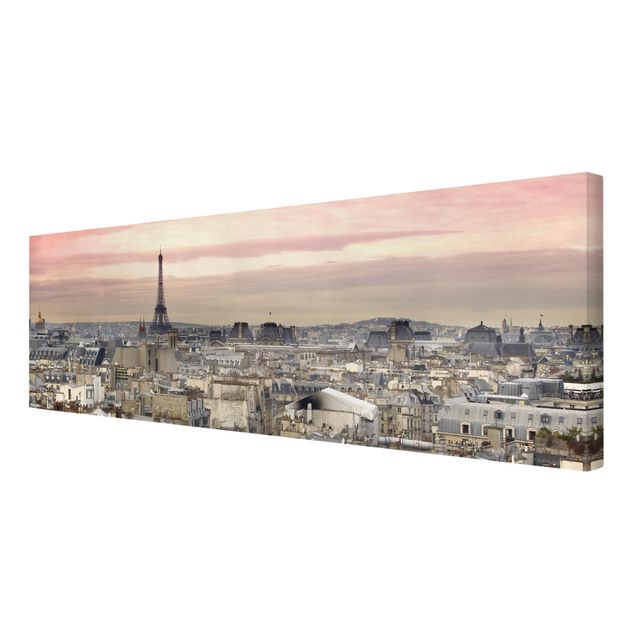 Stampa su tela - Paris Close - Panoramico