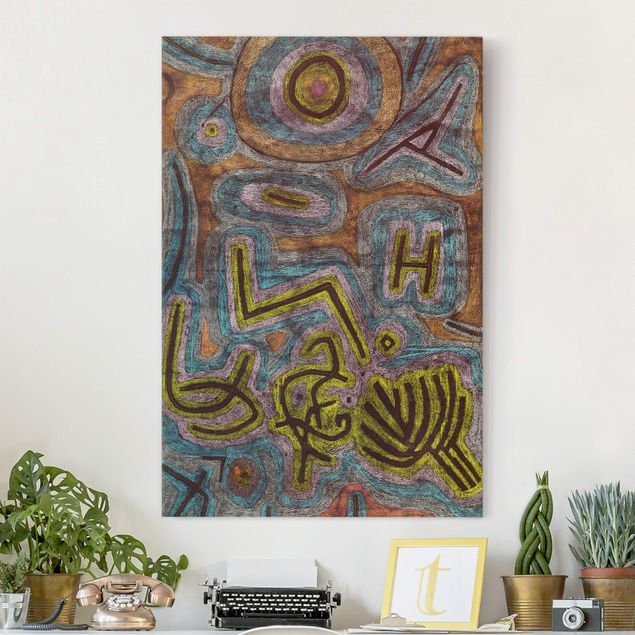 Riproduzioni su tela quadri famosi Paul Klee - Catarsi