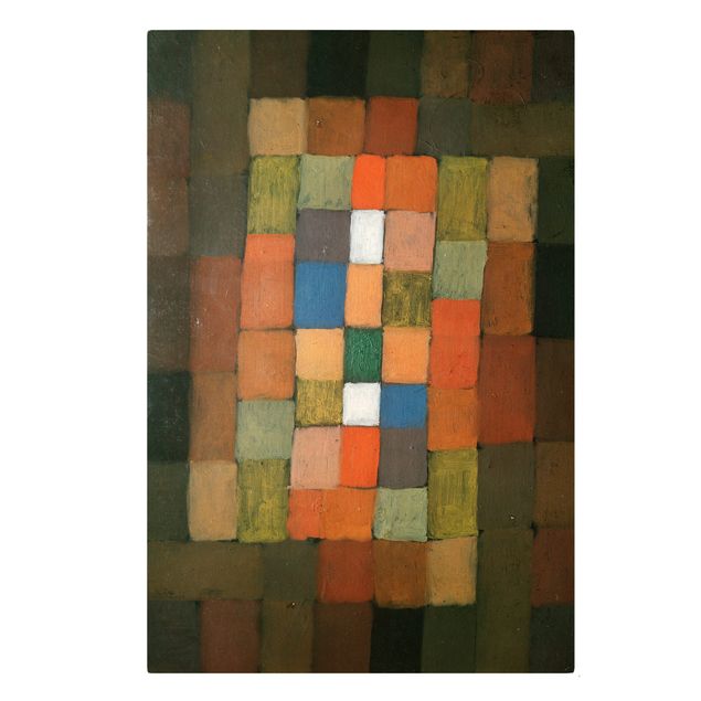 Quadri moderni per soggiorno Paul Klee - Aumento statico-dinamico