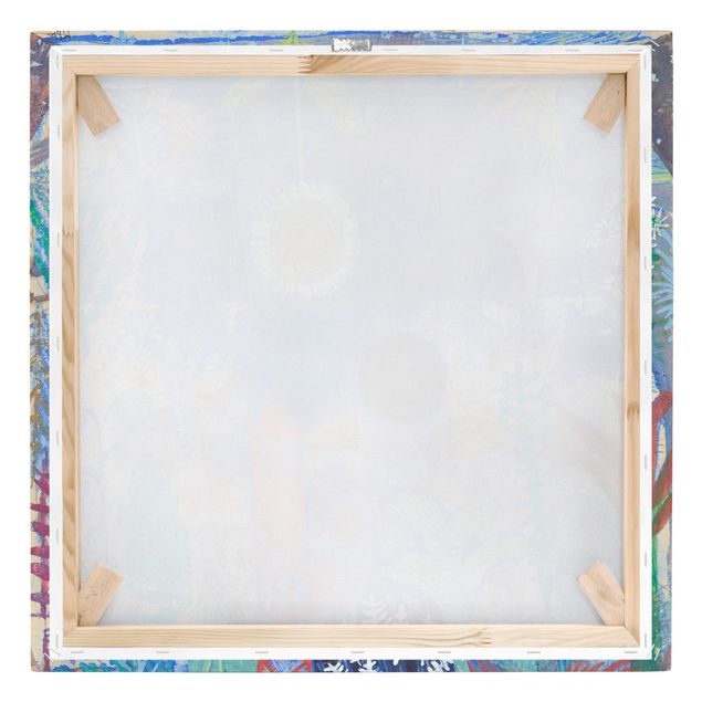 Stampa su tela - Paul Klee - Paesaggio sommerso - Quadrato 1:1