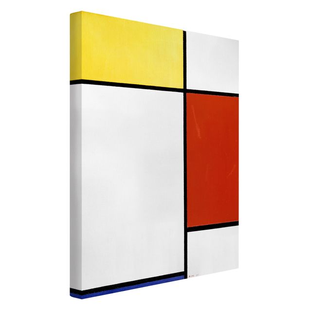 Quadri moderni per soggiorno Piet Mondrian - Composizione I