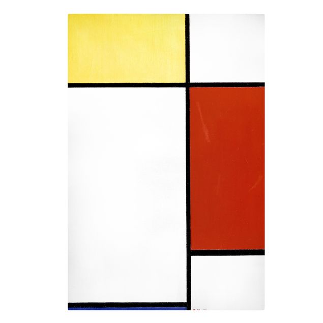 Abstrakte Malerei Piet Mondrian - Composizione I