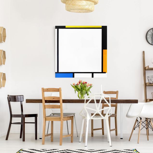 Tele astratte Piet Mondrian - Composizione II