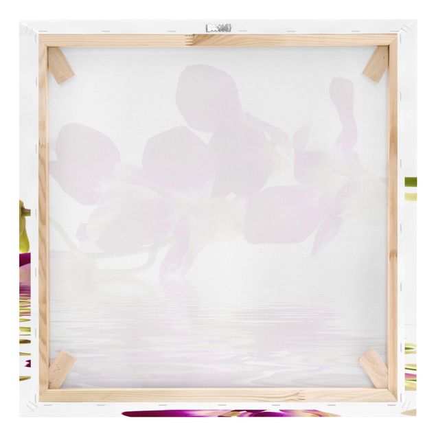 Stampa su tela - Pink Orchid Waters - Quadrato 1:1