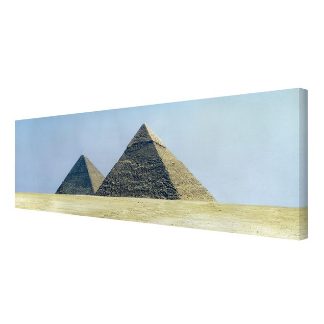 Stampa su tela - Pyramids Of Giza - Panoramico