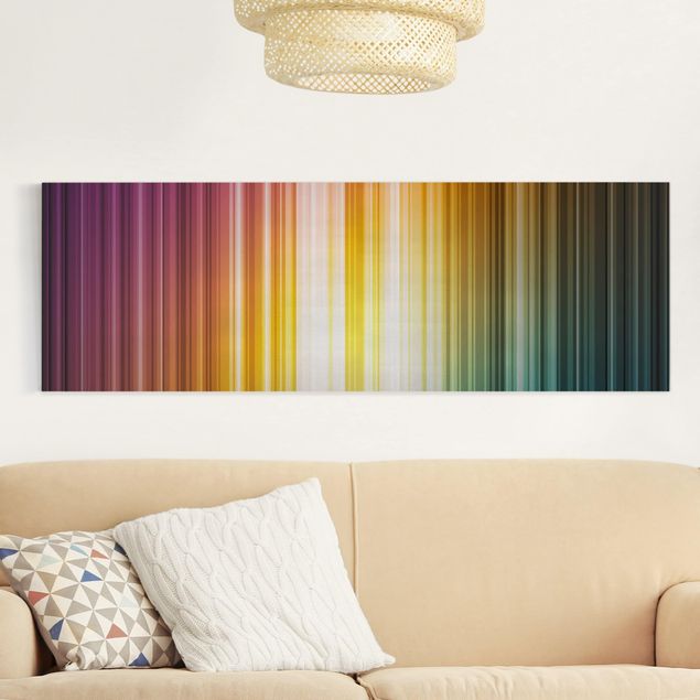 quadro astratto Luce arcobaleno
