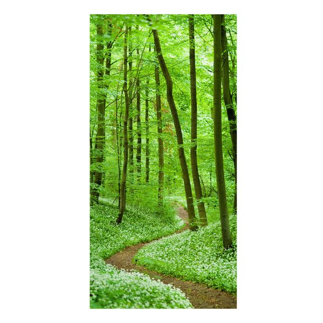 Stampa su tela - Romantic Forest Track - Verticale 1:2