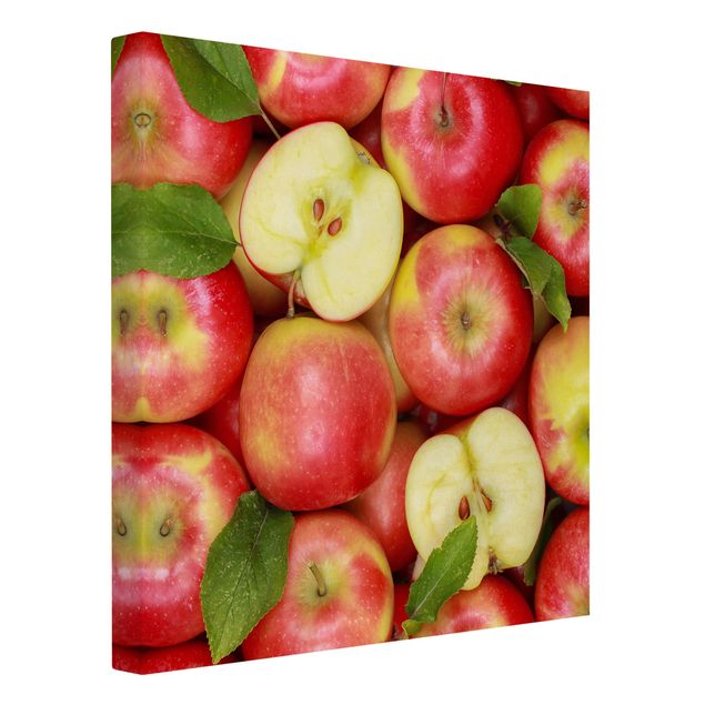 Stampa su tela - Juicy Apples - Quadrato 1:1