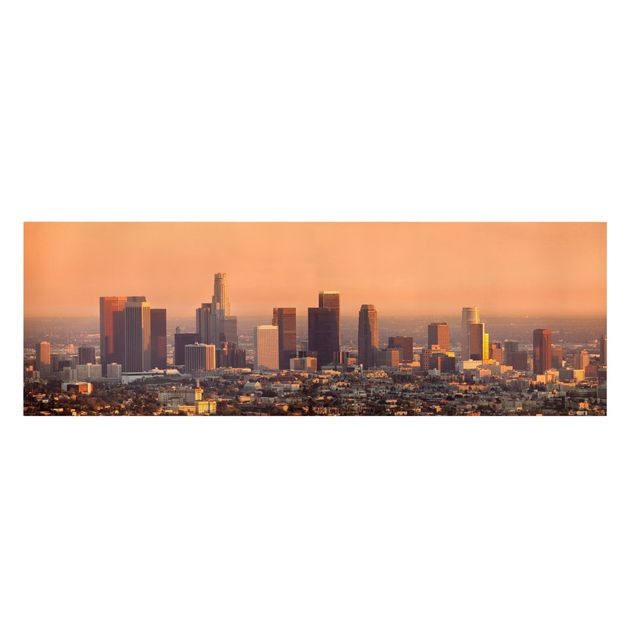 Stampa su tela - Skyline Of Los Angeles - Panoramico