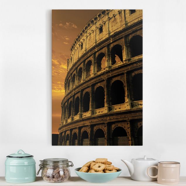 Tela Italia Il Colosseo