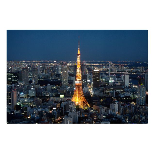 Quadri su tela Torre di Tokyo