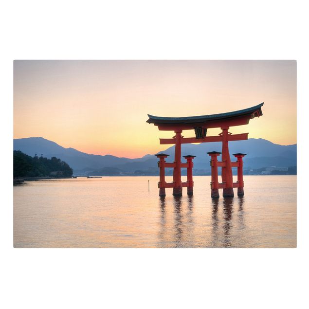 Stampa su tela - Torii at Itsukushima - Orizzontale 3:2