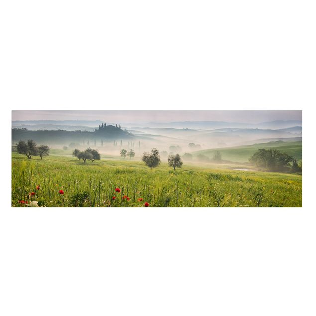 Stampa su tela - Primavera Toscana - Panoramico