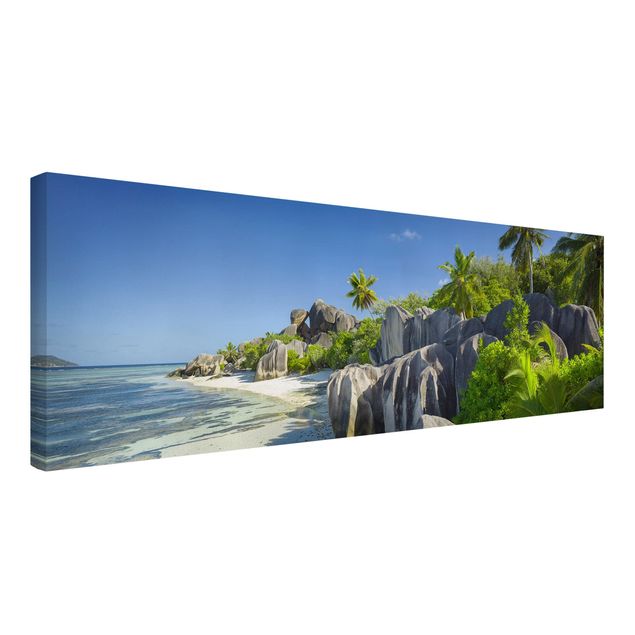 Quadri mare e spiaggia Spiaggia da sogno Seychelles