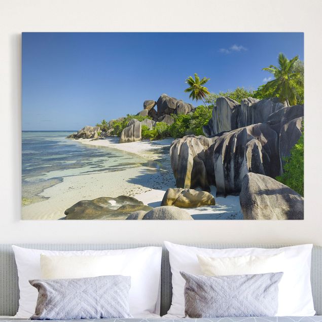 Quadri caraibici Spiaggia da sogno Seychelles