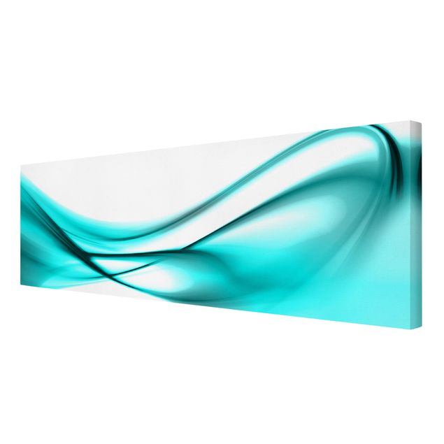 Stampa su tela - Turquoise Design - Panoramico