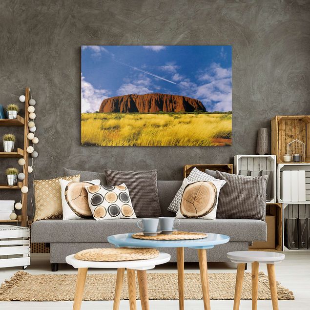 Stampe su tela paesaggio Uluru