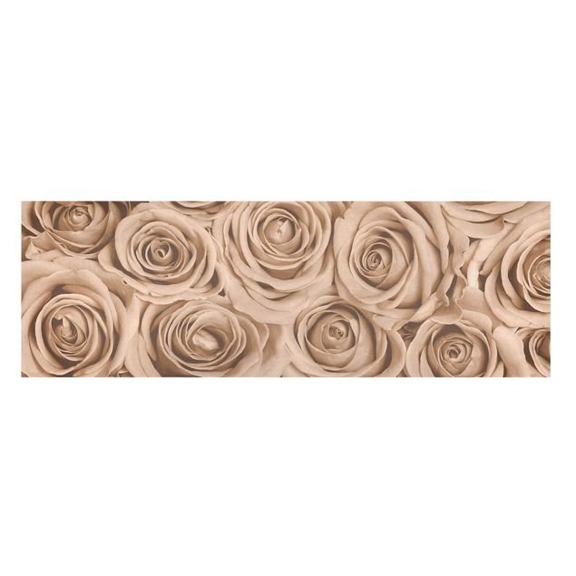 Stampa su tela - Vintage Rose - Panoramico