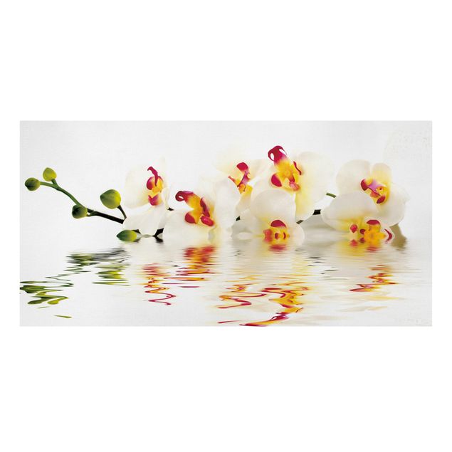 Stampa su tela - Vivid Orchid Waters - Orizzontale 2:1
