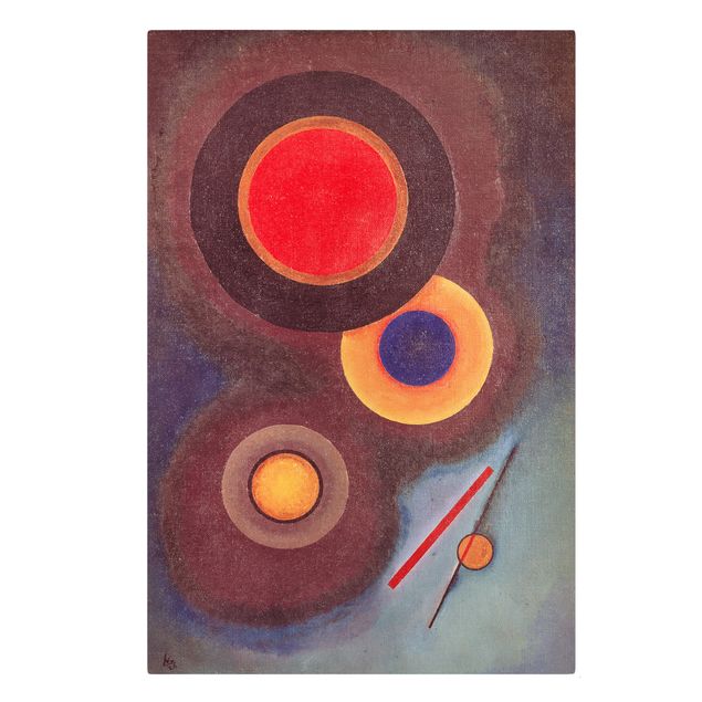 Astrattismo Wassily Kandinsky - Cerchi e linee
