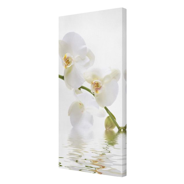 Stampa su tela - White Orchid Waters - Verticale 1:2
